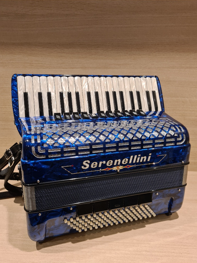 Serenellini IV 96 M blue 4-korig musette occasion