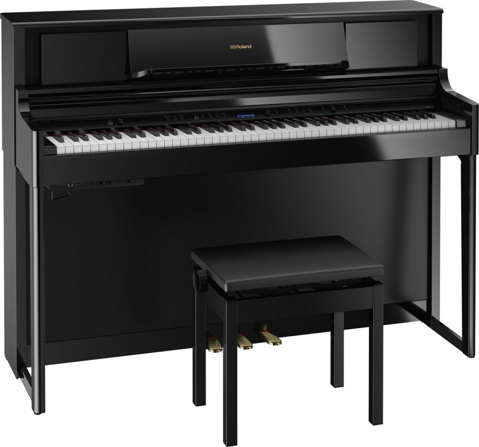 Roland LX705 PE digitale piano zwart hoogglans direct leverbaar