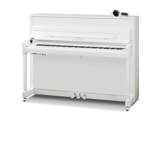 Kawai K-200SL ATX4 PWH Anytime Piano Silver Line