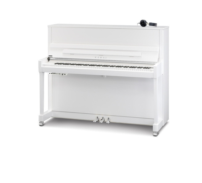 Kawai K-300SL ATX4SL PWH Anytime Piano wit hoogglans Silver Line