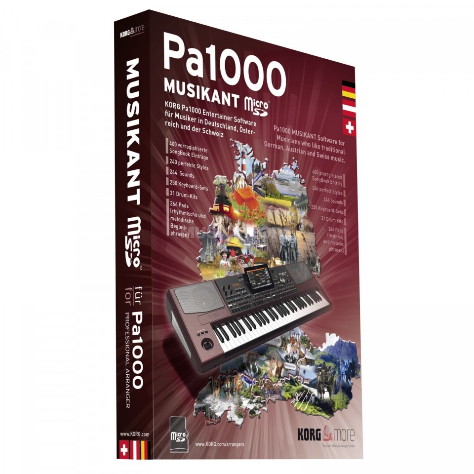 Korg Pa1000 Musikant Micro SD 