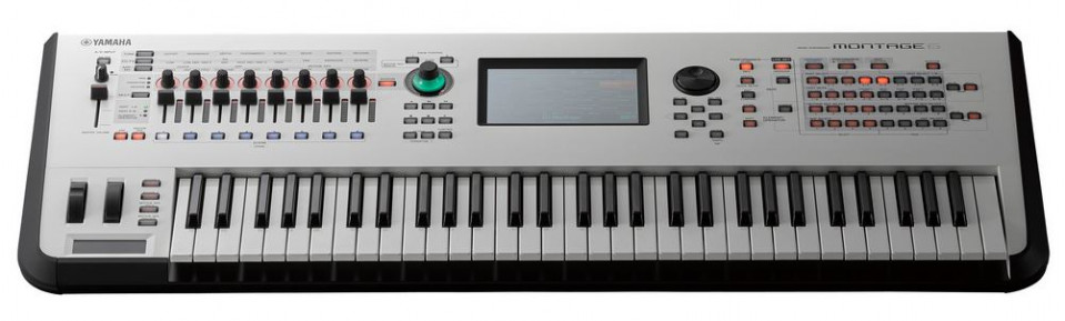 Yamaha Montage 6 WH synthesizer