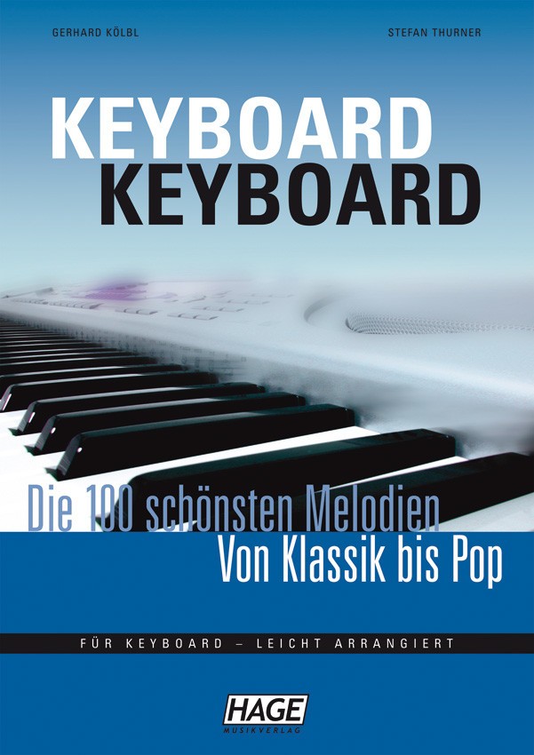 Hage Keyboard-Keyboard 1 incl. 100 MIDI-files (GM systeem)  GM3656U