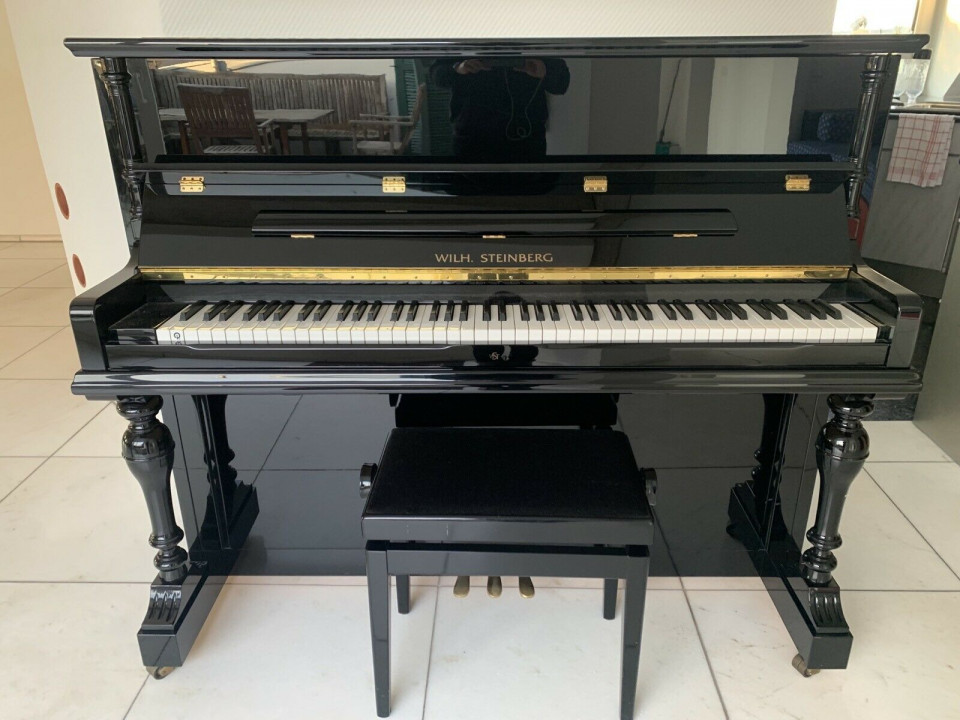 Wilh. Steinberg S130 Passione piano zwart hoogglans occasion (1999)