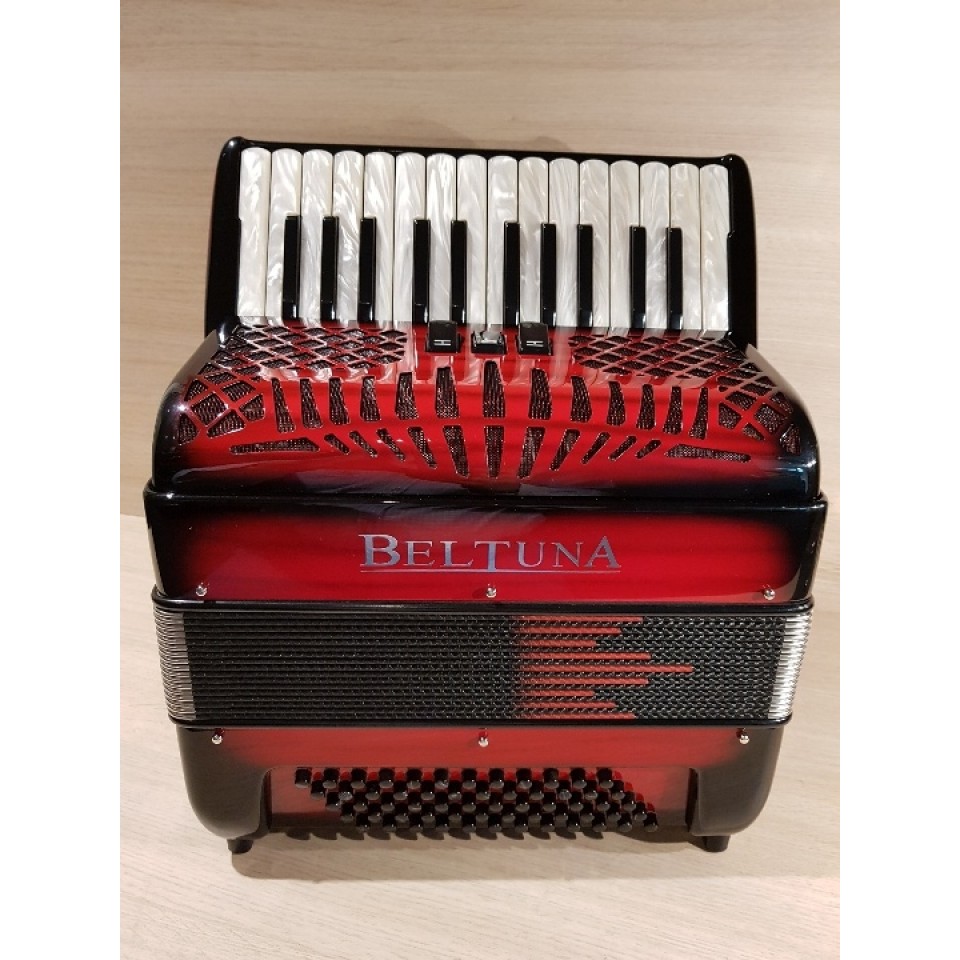Beltuna Studio II M 26/60 shadow colour red accordeon 