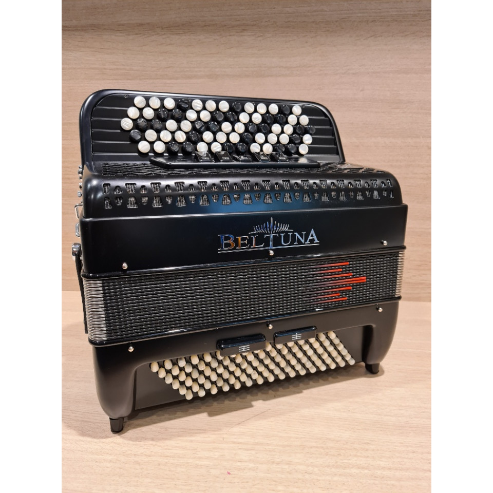 Beltuna Studio III 96 K M B-Griff accordeon (Black Matt)