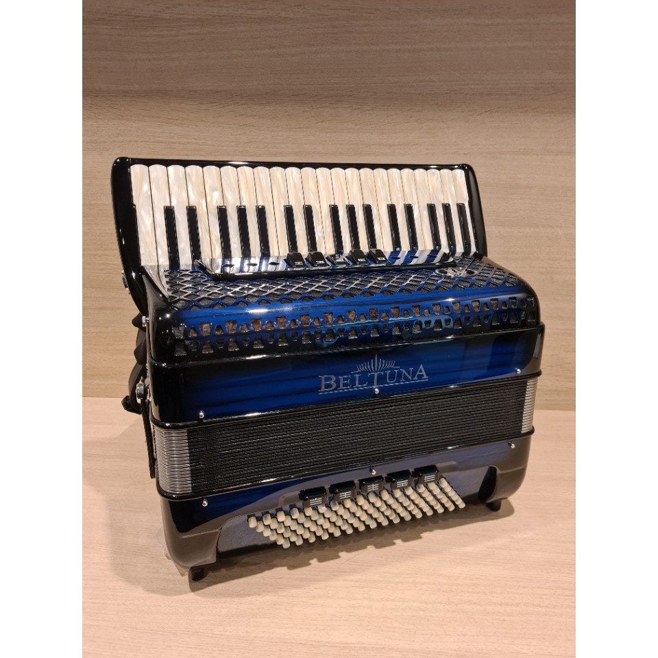 Beltuna Studio III 96M Luxe Pro shadow colour blue accordeon