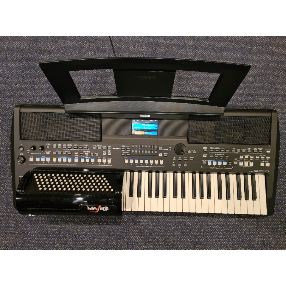 Yamaha PSR-SX600 Accordeon Keyboard Cover 96 bass