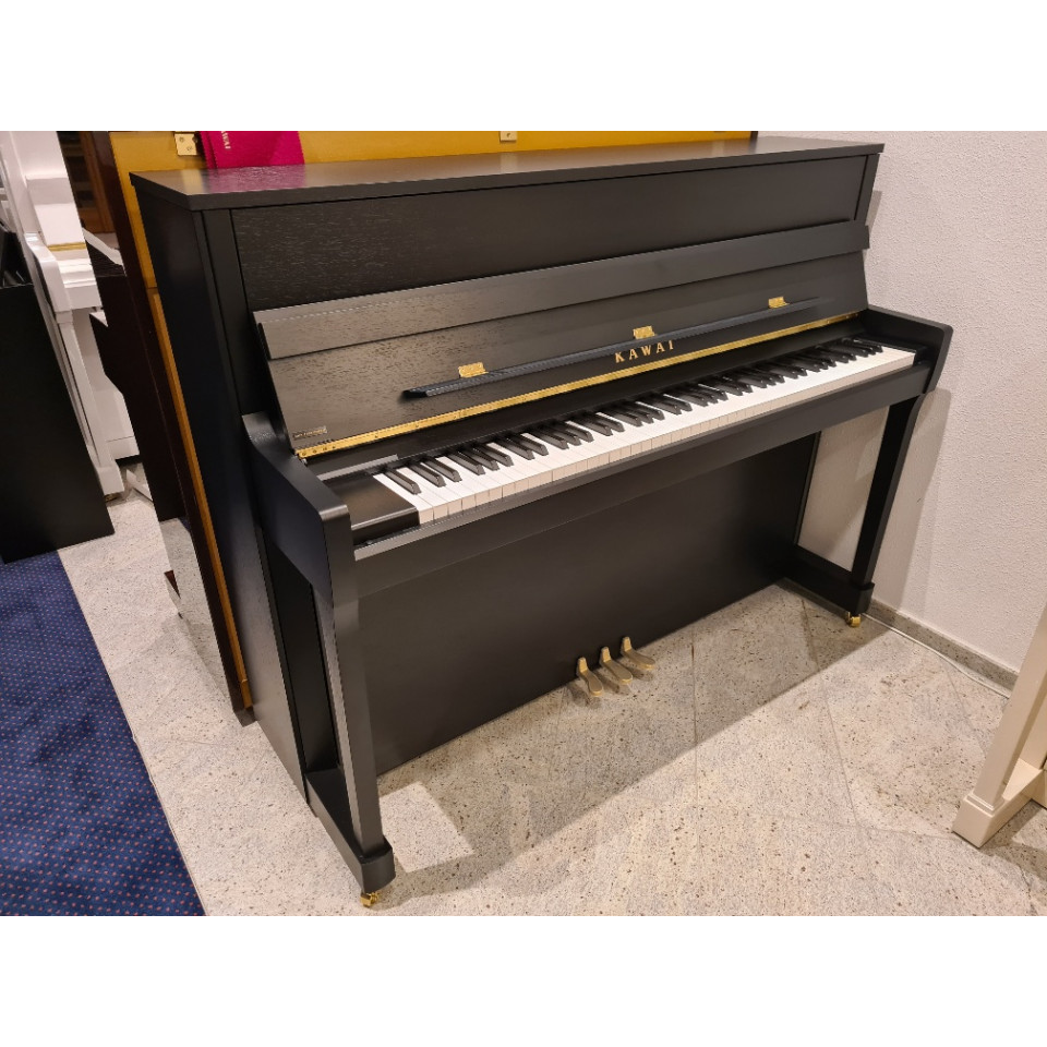 Kawai E-200 ATX-L SB Silent piano black satin Demo-showroom