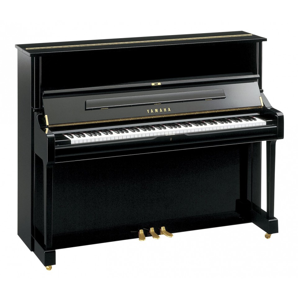 Yamaha U1 Q PE piano zwart hoogglans 