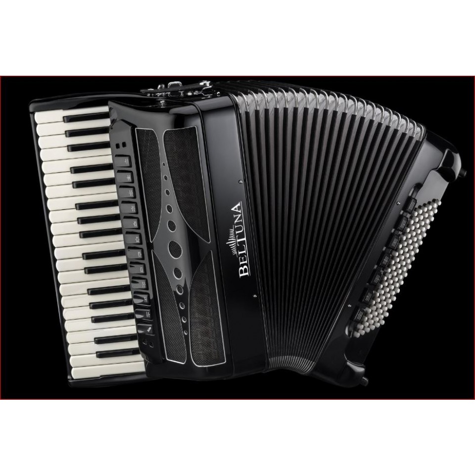 Beltuna Play IV 96C-P Luxe Pro + GHV Nero accordeon 