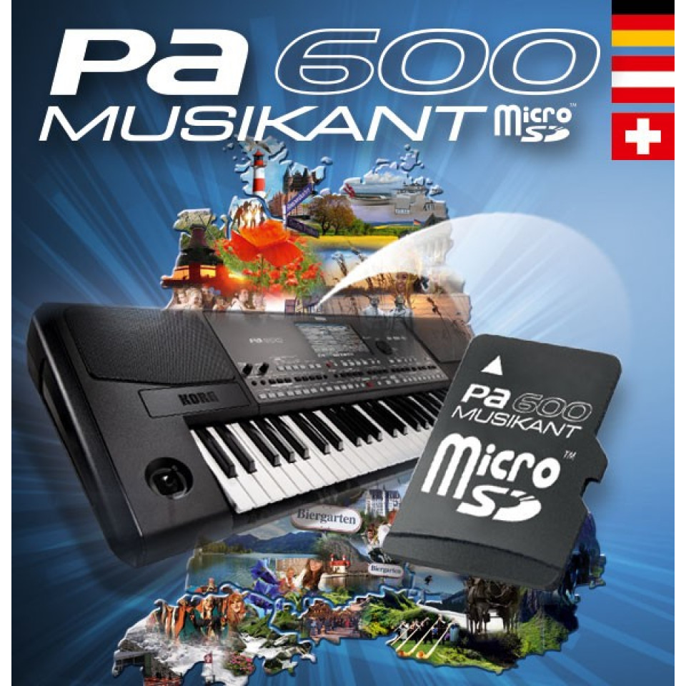 Korg Pa600 Musikant Micro SD 