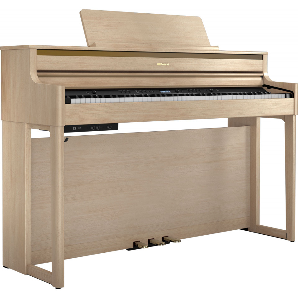 Roland HP704 LA digitale piano (licht eiken)