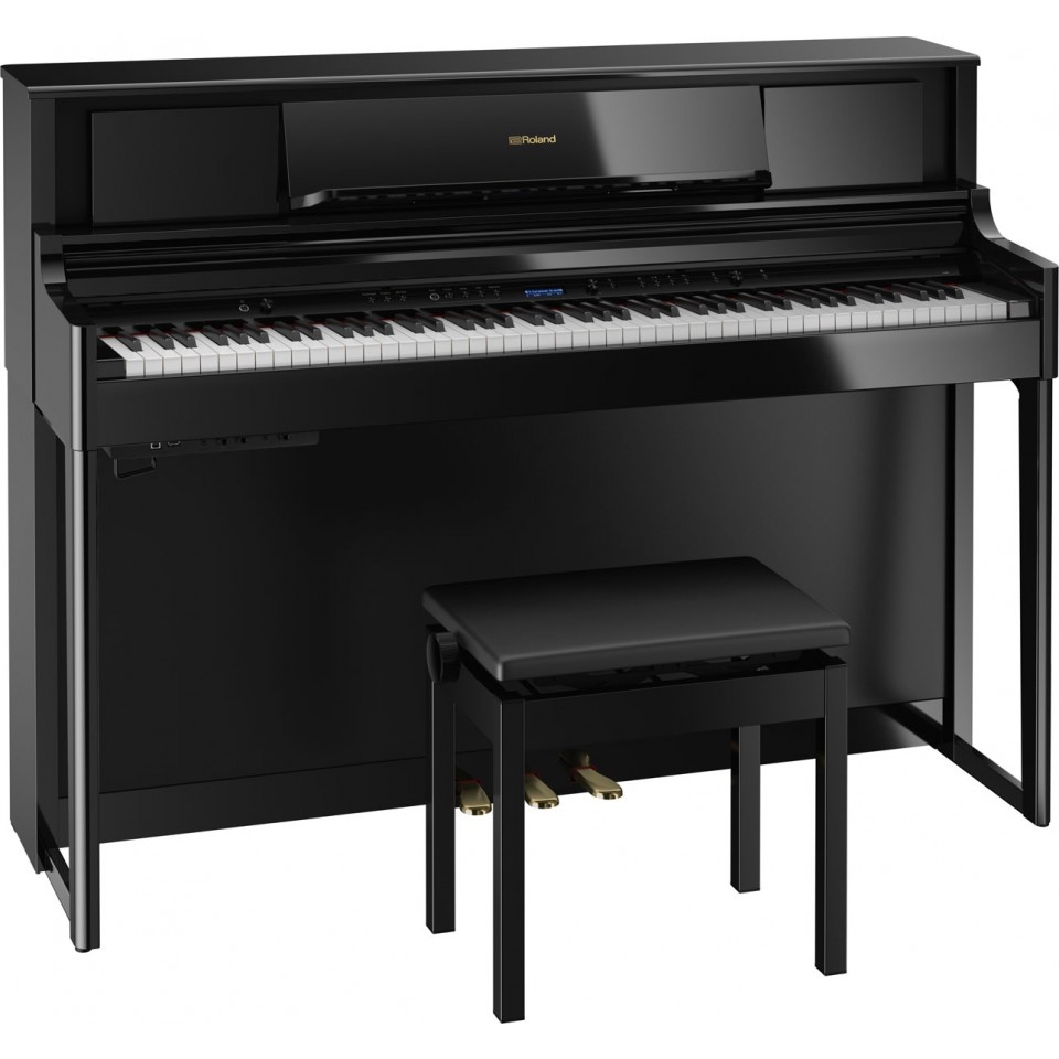 Roland LX705 PE digitale piano zwart hoogglans