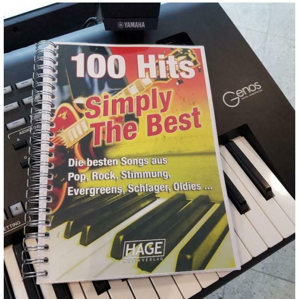 Hage 100 Hits Simply The Best incl. 100 midi-files occasion (speciaal voor Yamaha XG/XF systeem)