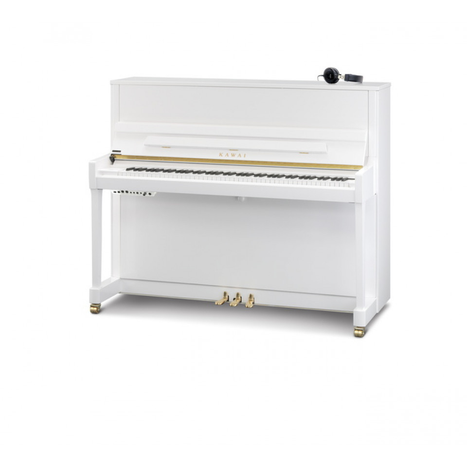Kawai K-300 ATX4 PWH Anytime Piano wit hoogglans