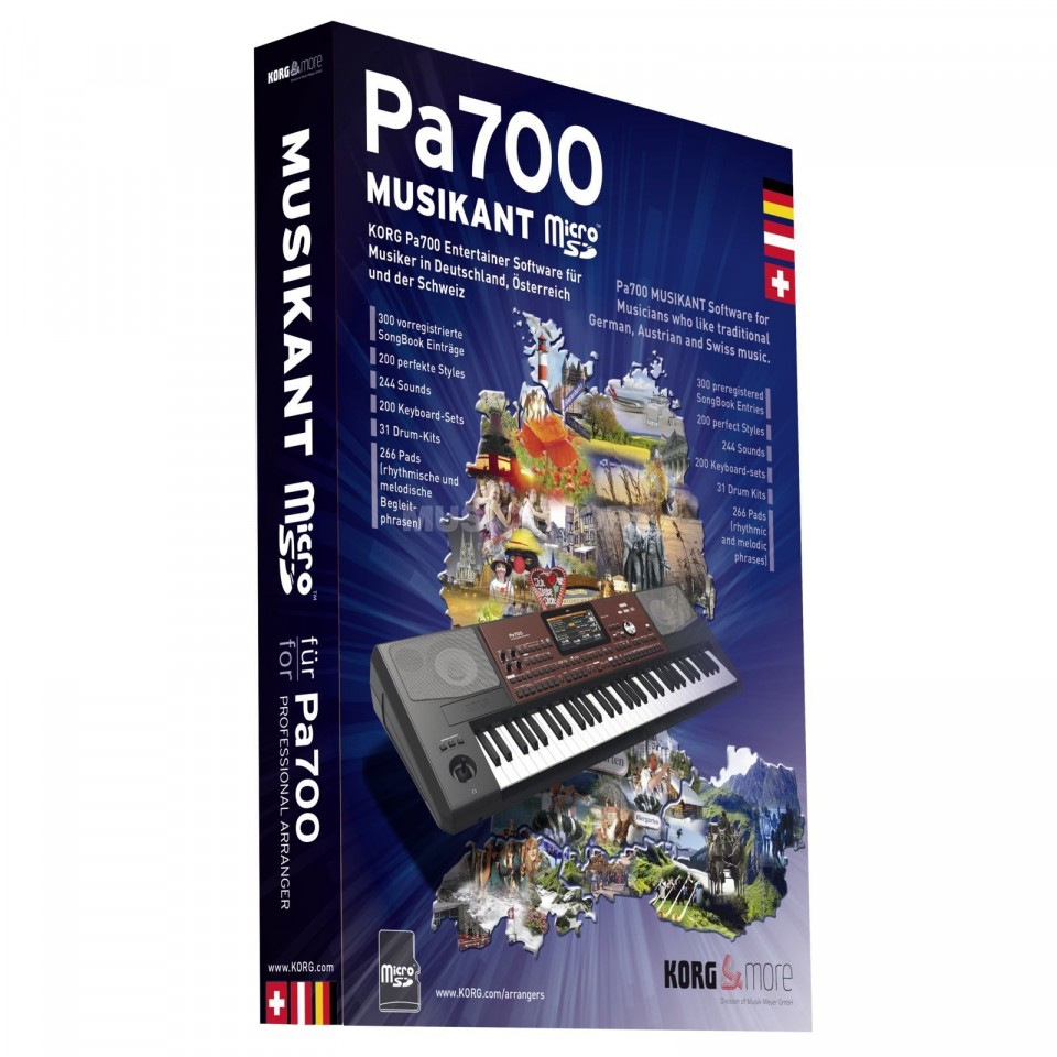 Korg Pa700 Musikant Micro SD 