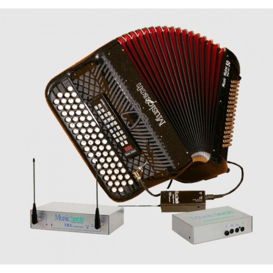 Musictech Music Maker Digital 50 digitale wireless accordeon chromatisch French System draadloos