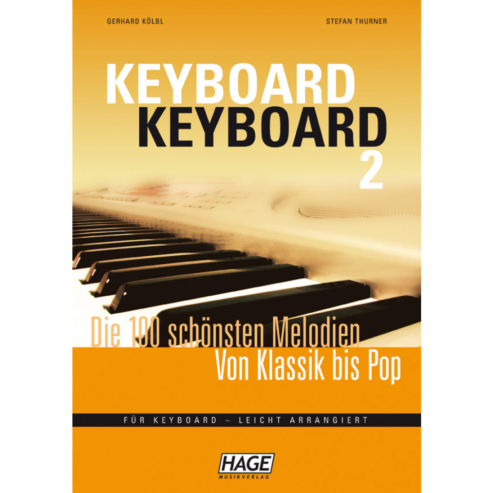 Hage Keyboard-Keyboard 2 incl. 100 MIDI-files (GM systeem) GM3756U
