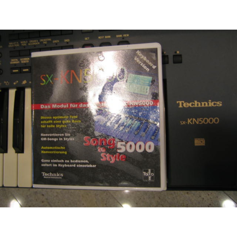 Technics Song to Style voor KN5000