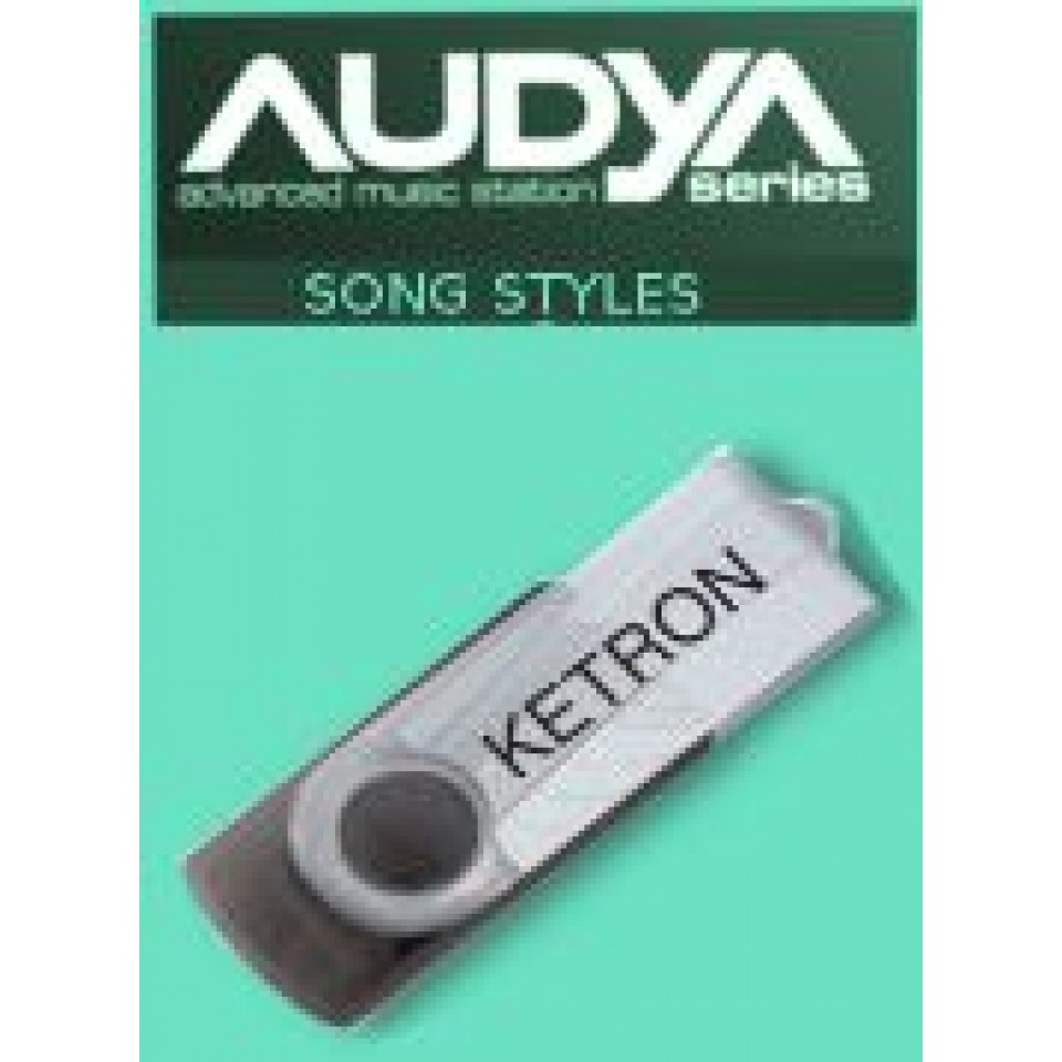 Ketron Styles Pen Drive 2016 voor Audya